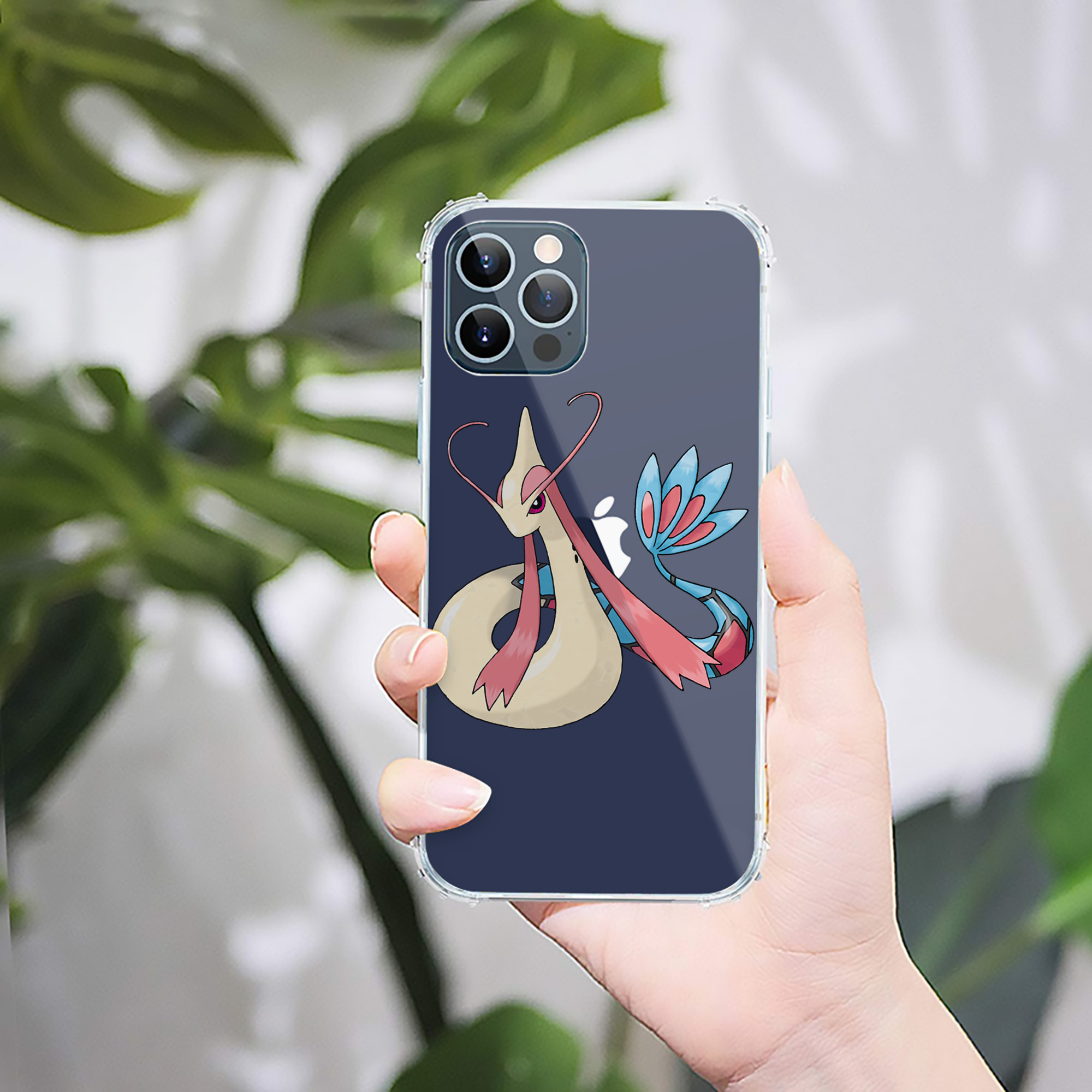 （画像用） ポケットモンスター Pokémon 【iPhone 12シリーズ対応】透明スマホケース（クリアソフトケース）
